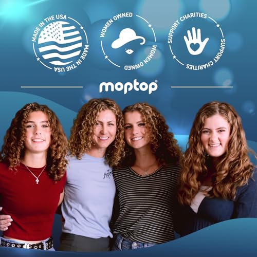 MopTop Salon Daily Conditioner 32oz - Color Safe Hair Moisturizer for Dry, Damaged Hair, Frizz Control, Sulfate & Paraben Free