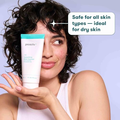 Acne Face Wash with Salicylic Acid - Gentle Exfoliating Gel Cleanser 6 Fl Oz
