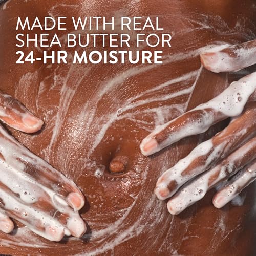 Moisturizing Body Wash with Shea Butter - Hydrating & Gentle for Sensitive Skin, Pineapple & Coconut Milk, 22 Fl Oz (Pack of 6)