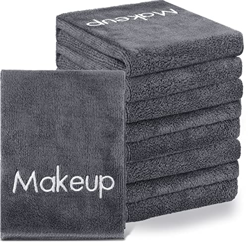 20 Pack Microfiber Makeup Remover Towels - Soft, Reusable Face Washcloths