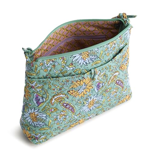 Women's Cotton Hipster Crossbody Bag - Gemstone Paisley Variation