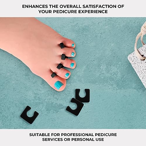 ForPro Sole Toe Separator Black Pack of 576 - Luxurious Foam Pedicure Spacers