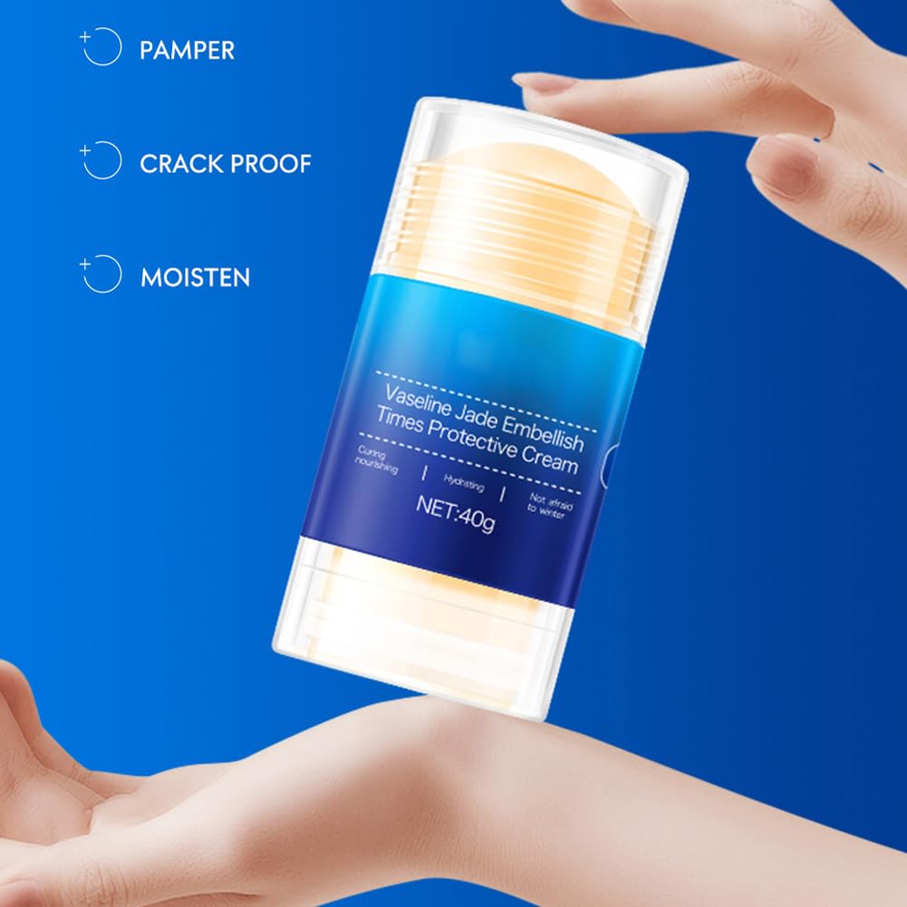 Eourhsa Crack Feet Prevention Stick, Eoursha Crack Heel Cream, Foot Care Cream Roll On, Equrhsa Foot CareCream Cracked Feet, Hydrating And Anti-Cracking FootCream (Pink)