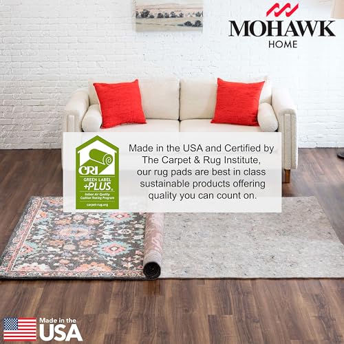Mohawk Home Felt Rug Pad 4' x 6' – 3/8 Inch Thick Underlay for Hardwood Floors