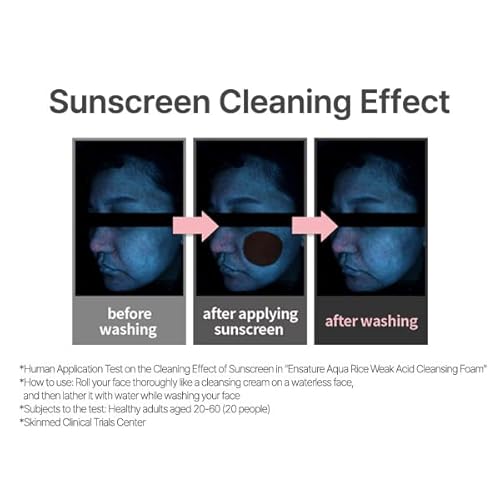 S.NATURE AQUA RICE FOAM CLEANSER | Facial Cleanser, Rice Extract Rice Powder Cleanser with Mild Cleansing, Glycerin,Vegan, Face Wash, Korean Skincare¤Ó 160ml 5.4 Fl Oz