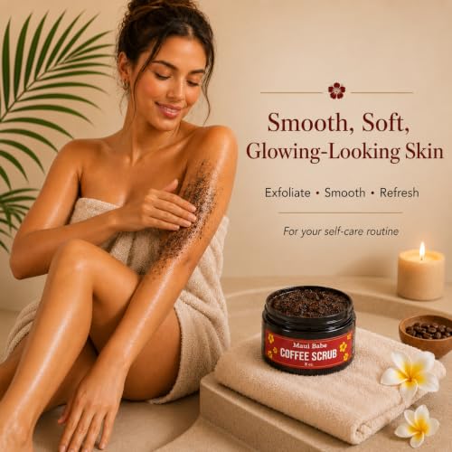 Coffee Scrub for Exfoliation and Skin Renewal - 8oz