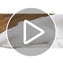 MIULEE 30x30 Inch Feather Down Pillow Inserts Set of 2 - Soft & Fluffy Support