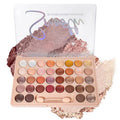 36 Colors Makeup Eyeshadow Palette, Colorful Matte Glitter Eyeshadow Makeup Palette, Professional Waterproof Shimmer Eyeshadow Palette, Highly Pigmented Powder Eyeshadow Set(H)