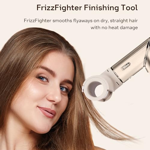 Frizz Fighter Attachment for Shark FlexStyle - Smooths Flyaways & Reduces Frizz