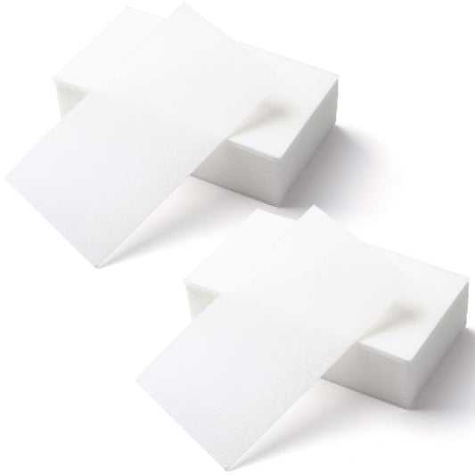 SmallCat 100pcs Perm Papers for Hair, High-Temperature Resistant End Papers for Hair Perm, Disposable Hair Curling Papers for Salon Barber Shop Home Hair Perms- White