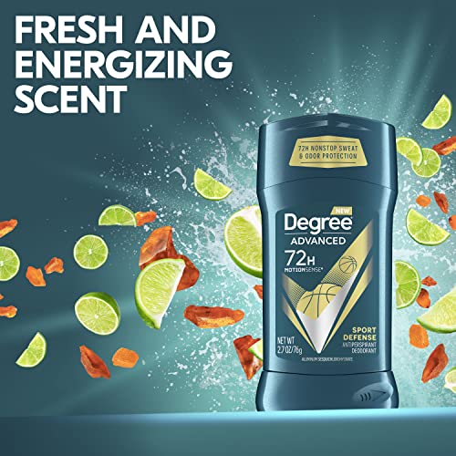 Rustic Pack of 4 Degree Advanced Sport Defense Antiperspirant Deodorant 2.7 oz