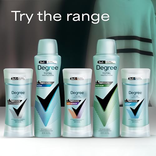 Degree 3-in-1 Antiperspirant Deodorant Pack - Sexy Intrigue, 2.6 oz x 4