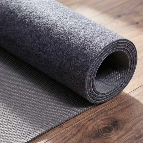 9' x 12' Non-Slip Rug Pad - Felt & Rubber Underlay, Waterproof, Thick
