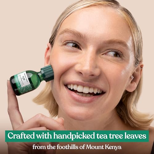 The Body Shop Tea Tree Oil 0.33 Fl Oz - Acne-Prone Skin, Vegan, Pocket Size