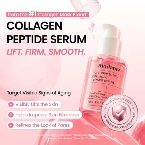 Firming Collagen Peptide Face Serum - Youthful, Hydrated Skin - 1.01 Fl Oz - Pack of 1
