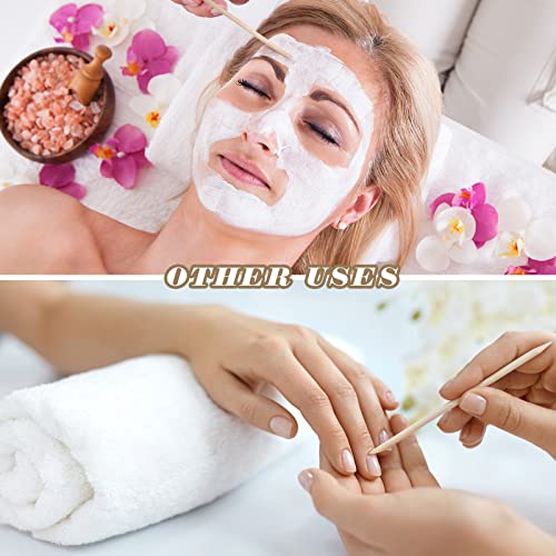 2400 Pcs Wooden Wax Applicator Sticks for Eyebrow Lip Nose Hair Removal - Facial Spatulas