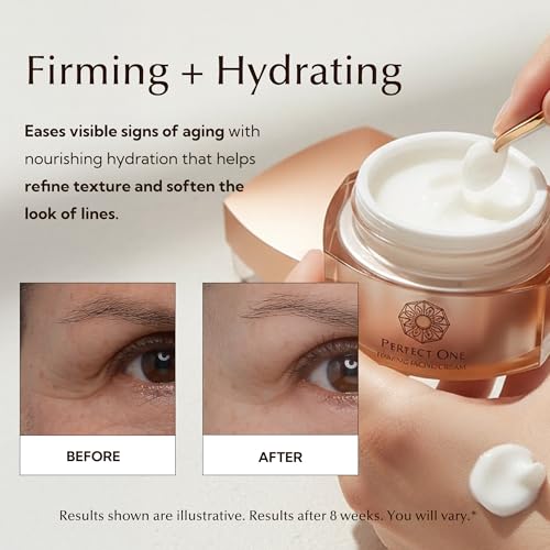 All-in-One Firming Face Cream - Anti-Aging Moisturizer with Hyaluronic Acid & Collagen