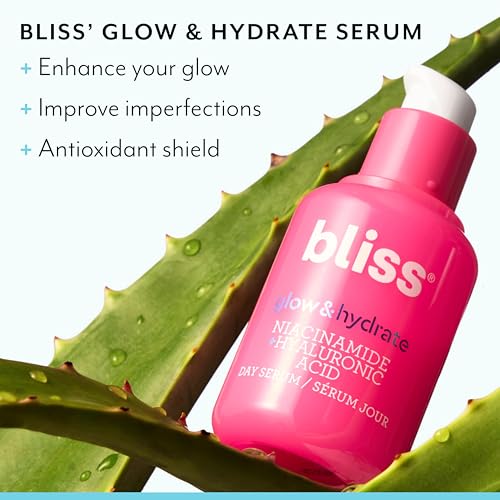 Bliss AM+PM Serum Duo for Brightening & Hydrating Skin Care Set