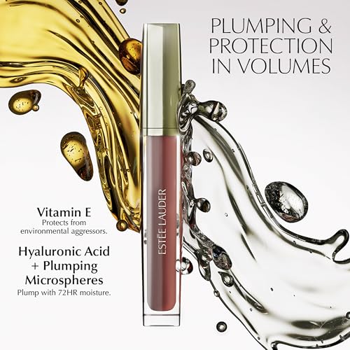 Lip Oil with Hyaluronic Acid & Vitamin E - Sheer Tint in 04 Maple Syrup - Warm Beige