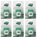 Unwaxed Dental Floss 54.6 Yards - Shred-Resistant, PFAS-Free, Plaque & Gum Care - Pack of 6