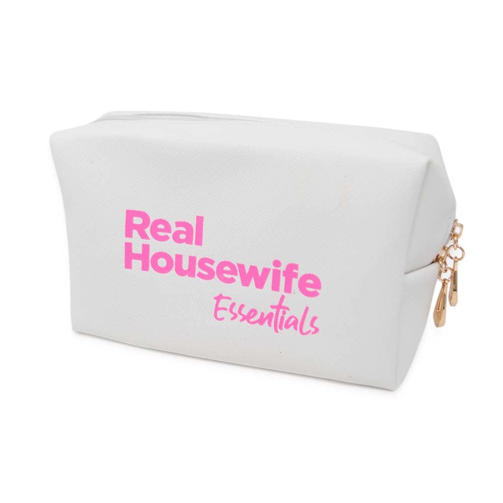 Bravo TV The Real Housewives Real Housewife Essentials Makeup Bag, Officially Licensed