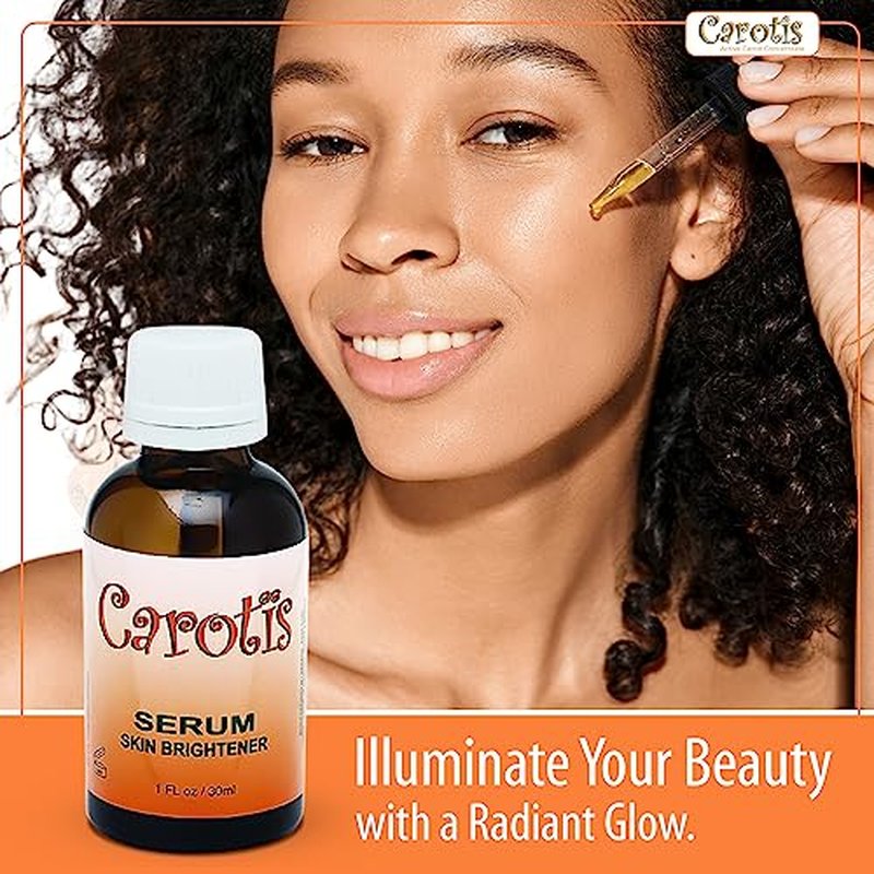 CAROT?S Brightening Serum 1oz - Formulated to Fade Brown Spots, with Alpha Arbutin Complex and Beta Carotene
