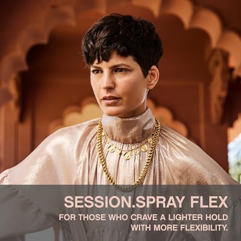KEVIN.MURPHY SESSION.SPRAY FLEX - Flexible Finishing Hair Spray - For All Hair Types - Lightweight Hold - Humidity Resistant Hair Care - 337 mL / 11.4 fl oz