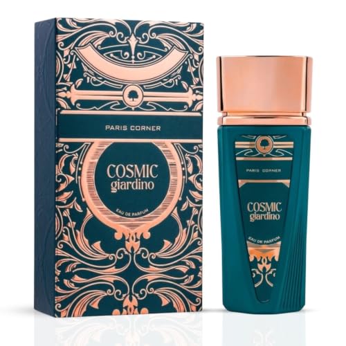 Paris Corner Cosmic Giardino Eau de Parfum Spray 100ml - Unisex Woody Aromatic Fragrance