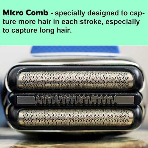 WOERGG 21B Series 3 Replacement Shaver Head for Braun Electric Razor - 2 Count