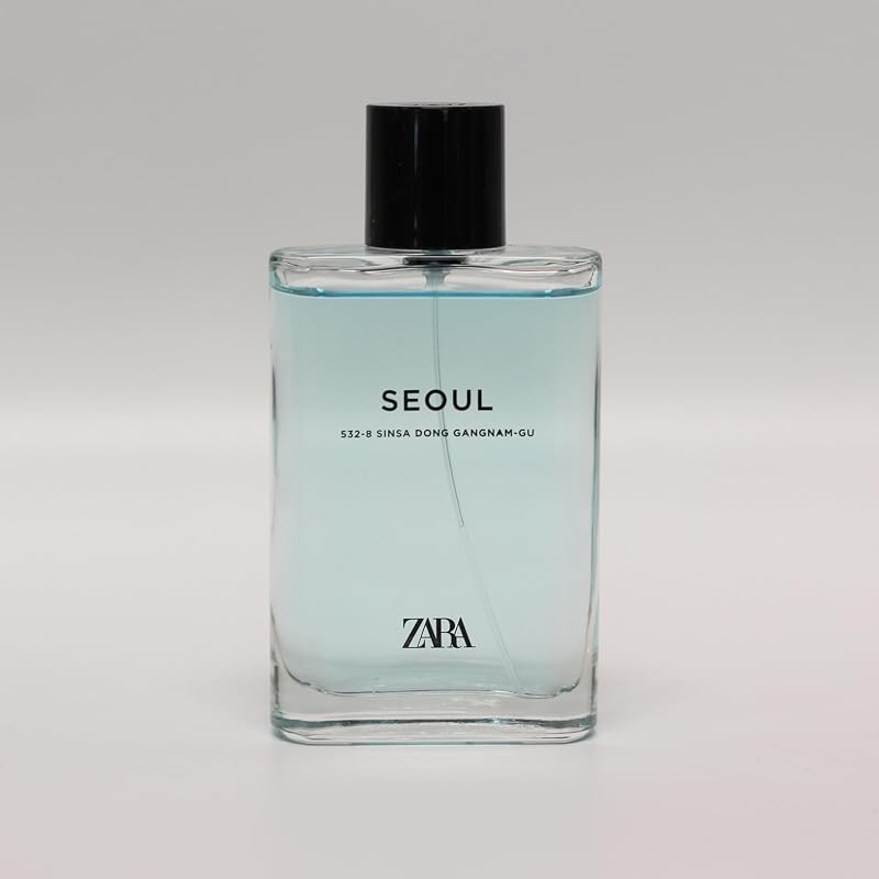 Zara Man Seoul EDT 90 ml – Cologne for Men, Fresh, Aromatic