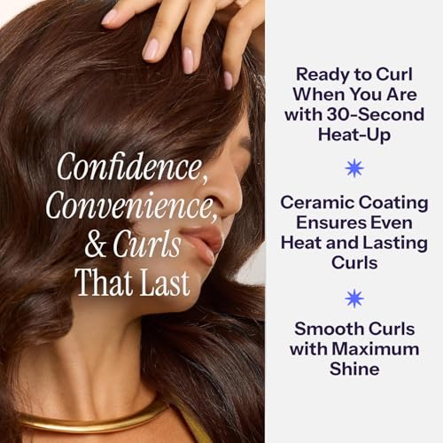 Hot Tools Pro Artist Nano Ceramic 1-Inch Curling Iron - Professional Styling Tool