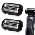 Black 53B Replacement Shaver Heads for Series 5 & 6 Razors 2-Pack