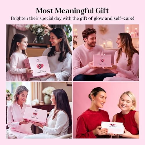 Self Care Spa Gift Set for Women - 8 Piece Skin & Relaxation Kit with Masks, Body Butter, Candle & More - Variation of THIS listing