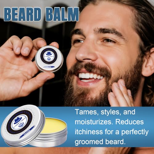 XIKEZAN Beard Kit for Men with Cologne - Softening & Grooming Set