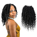 Natural Black Crochet Passion Twist Hair 10 Inch - 8 Packs for Protective Styling
