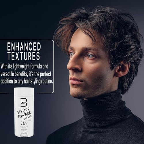 Men's Travel Styling Powder Light Hold 12 Pack - Natural Matte Finish