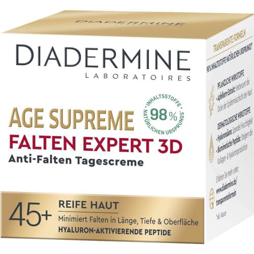Anti-Aging Hyaluronic Acid Day Cream for Wrinkle Reduction - 50ml