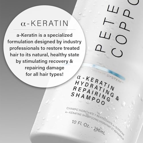 PETER COPPOLA Hydrating & Repairing Sulfate-Free Shampoo - 24 Fl Oz, Nourishing Hair Care