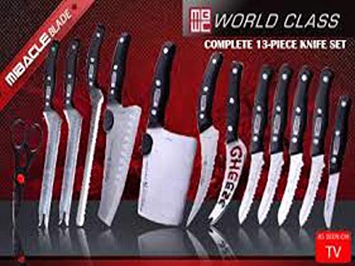 Professional Chef Knife Set - 13-Piece Stainless Steel Kitchen Cutlery Collection