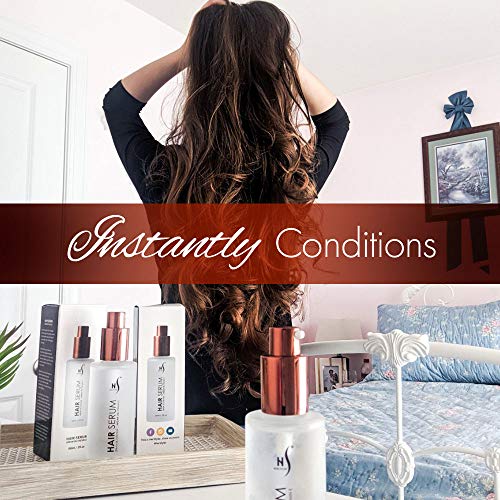 HerStyler Hair Serum Set - Argan, Marula & Biotin for Hair Growth & Frizz Control