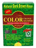 Deity America Natural Herbal 2-in-1 Dark Brown Hair Color Rinse - Gray Coverage