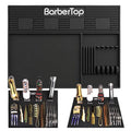 16.5 x 12.6 Inch Magnetic Barber Mat with Anti-Slip Silicone Surface for Tools and Accessories