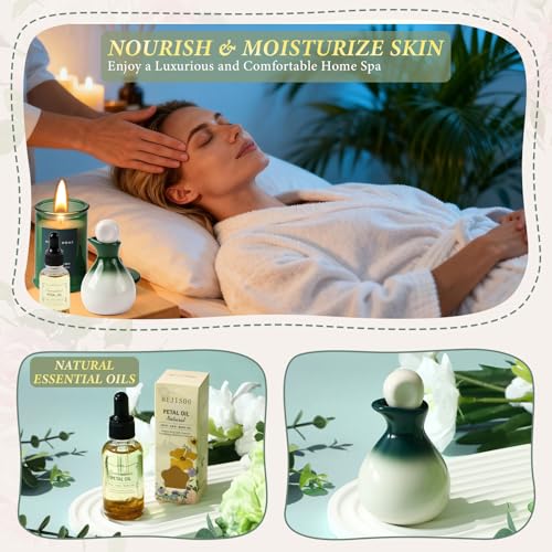 Golray Spa Gifts for Women Self Care Get Well Soon Basket Set with Mug, Thinking of You Relaxing Spa Christmas Birthday Gift for Mom Her Wife Sister Friend Grandma (Green)