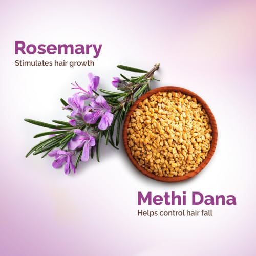 MAMAEARTH Rosemary & Methi Dana Hair Shampoo - Refreshing 400ml