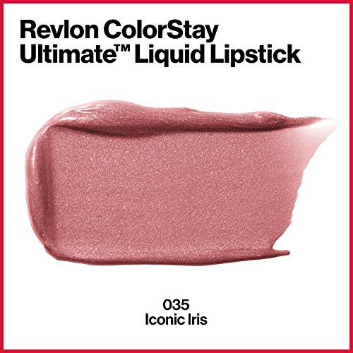 Revlon ColorStay Ultimate Liquid Lipstick - Iconic Iris, 24H Longwear, Satin Finish, Pack of 3