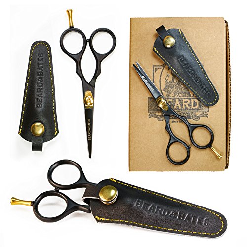 Premium Grooming Shears for Beards & Mustaches - Handcrafted Japanese Steel