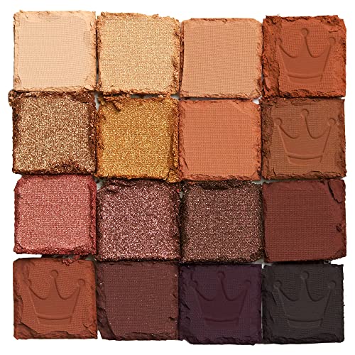 Eyeshadow Palette - Ultimate Queen, 16 Highly Pigmented Colors