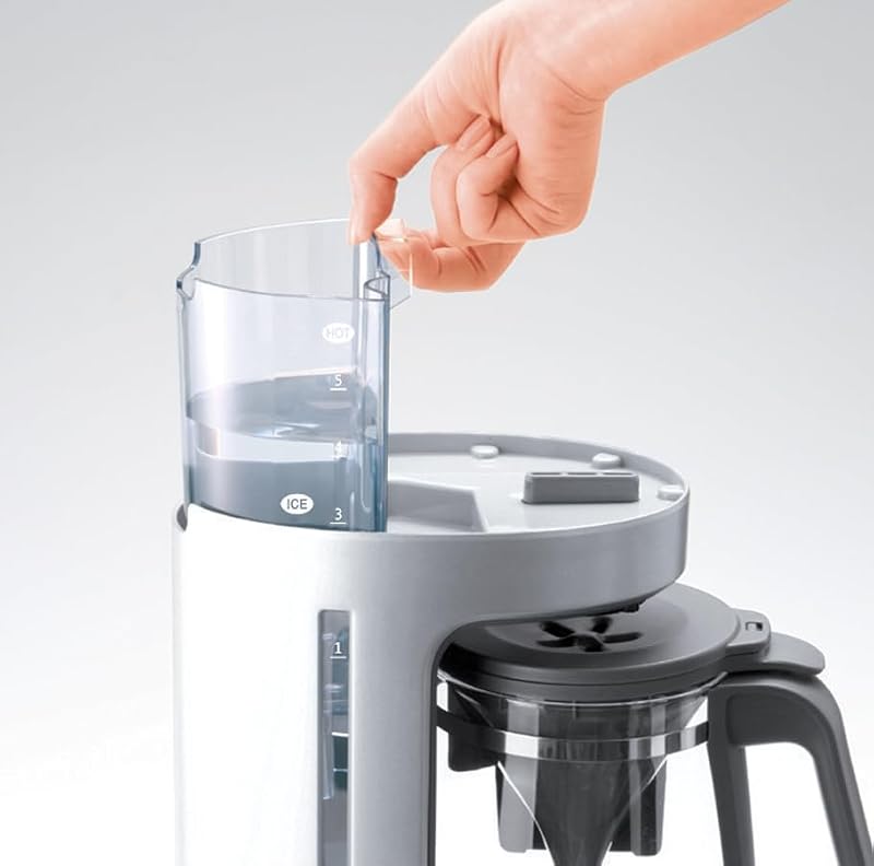 Zojirushi ZUTTO Coffee Maker 5-Cup, Silver, PFAS-Free, Compact Design