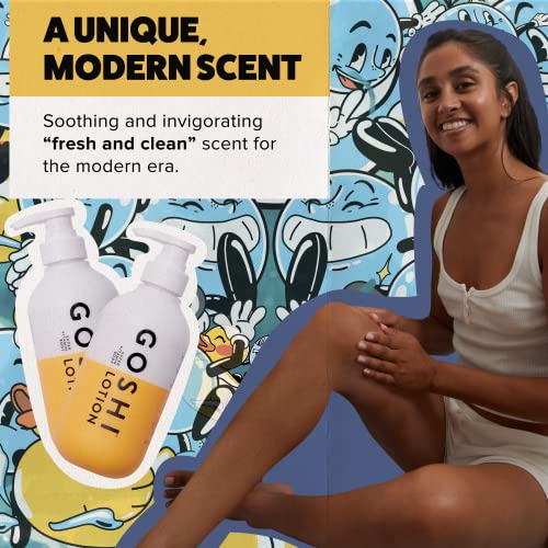 GOSHI Super Vitamin Body Lotion 20 oz pH-Balanced Nourishing Moisturizer - Pack of 1