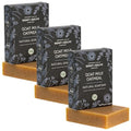 Unscented Oatmeal Honey Goat Milk Soap Bar 3-Pack for Dry & Sensitive Skin